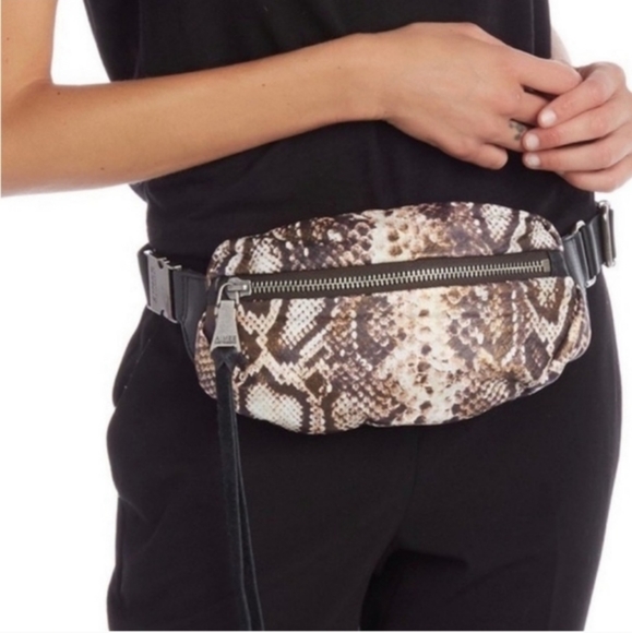 Aimee Kestenberg Handbags - Aimee Kestenberg - Milan Bum Bag Mystic Snake. Women's Luxury Belt Bag
